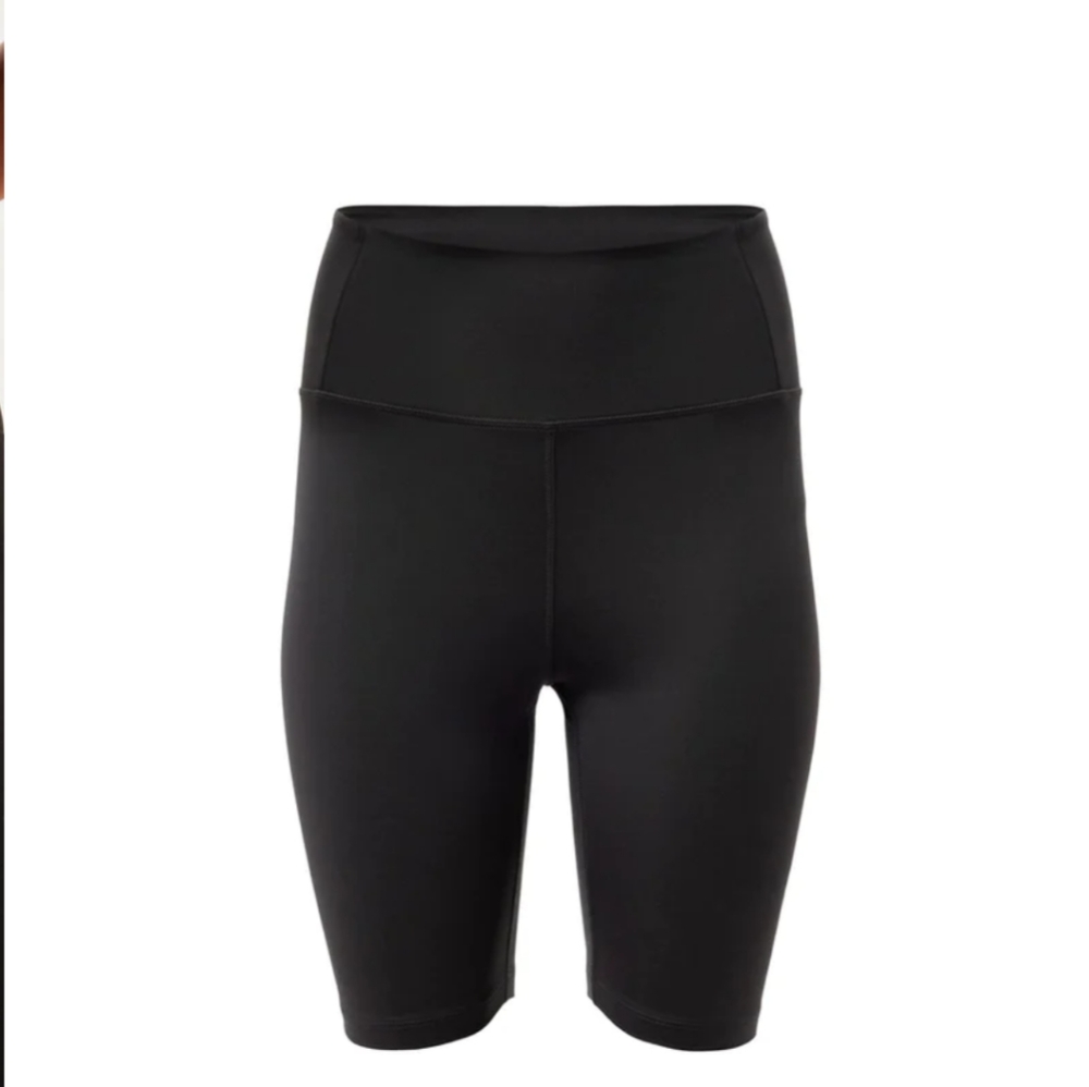 Girlfriend Collective Black Float Bike Yoga Active Shorts Medium